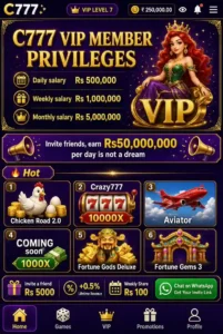 C777 Game Download APK 2026 Earning App in Pakistan 2